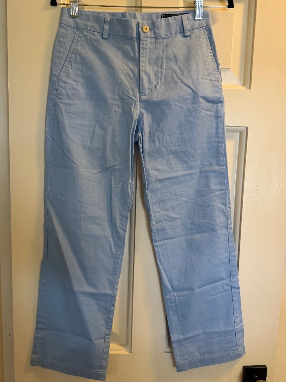 Vineyard Vines boys 14 light blue khakis